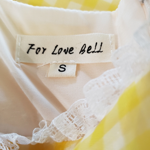 ❗SOLD OUT❗Organza Spaghetti Strap Puff Babydoll Dress - Picture 13 of 16